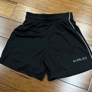 Kalci Black Sports Shorts